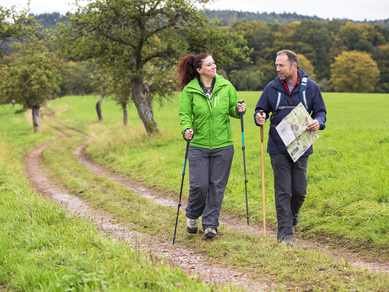 Wandern im RÄUBERLAND - Das Herz im Spessart