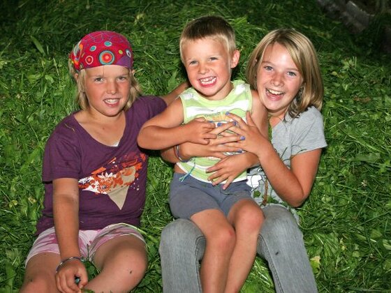 Kinder fühlen sich wohl