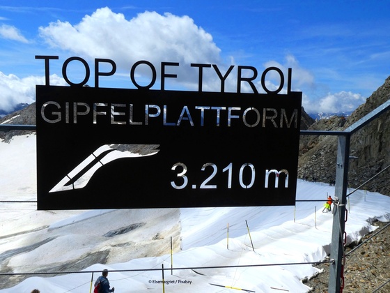 Aussichtsplattform Stubaier Gletscher - Stubai Top of Tyrol