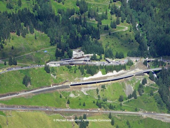 Felbertauernstrasse vom Wildenkogelweg