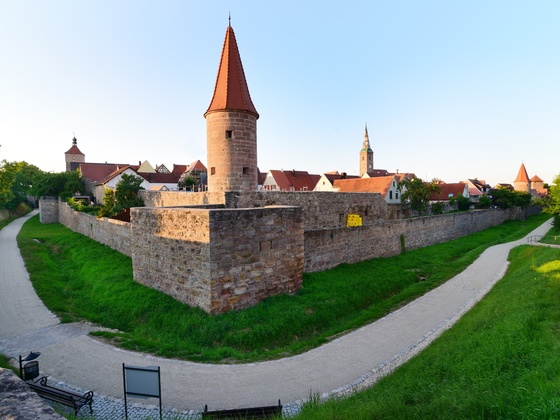 Bürgerturm und Rundweg in Wolframs-Eschenbach