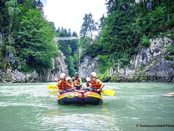 Raftingtour auf dem Schmugglerweg Entenlochklamm