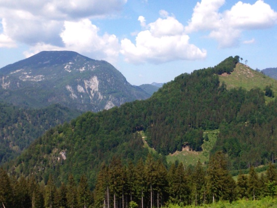 Wolfskopf 1081m mit Größtenberg