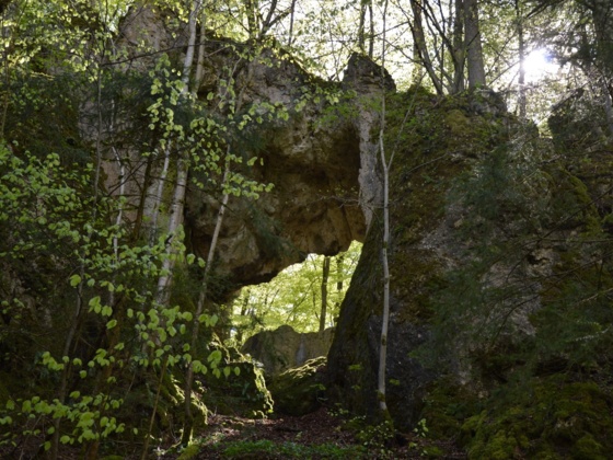 Felsmassiv "Schwingbogen"