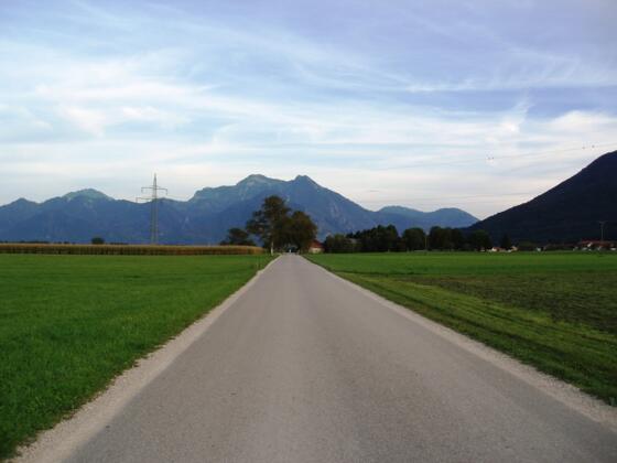 Straße nach Rottau