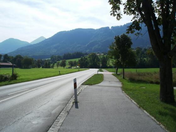 Radweg nach Grassau