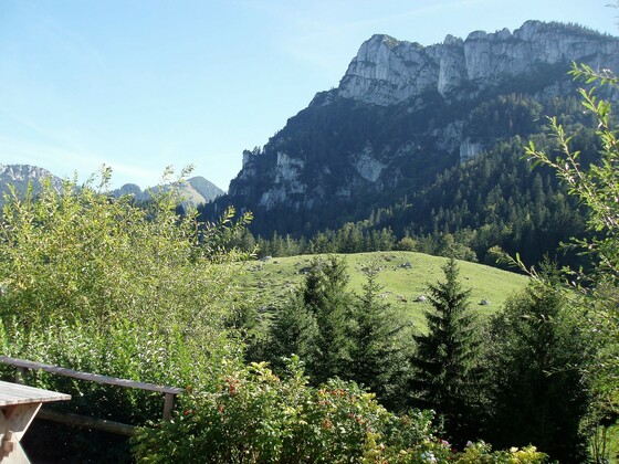 Blick auf Gederer Wand