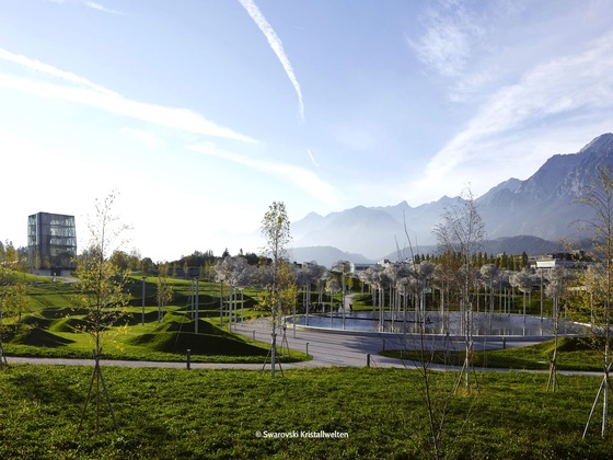 Swarovski Kristallwelten Wattens Outdoor