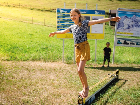 Slackline am Erlebnisberg Oberaudorf-Hocheck
