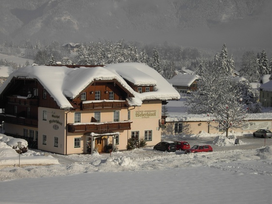 Gasthof Weberhäusl im Winter