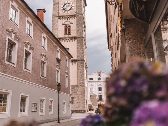 Altstadt mit Blick auf Stadtturm
