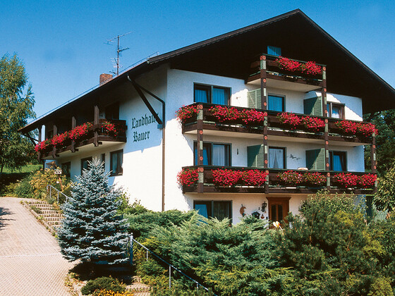 Unsere Pension, gegenüber der Rottel Terme!