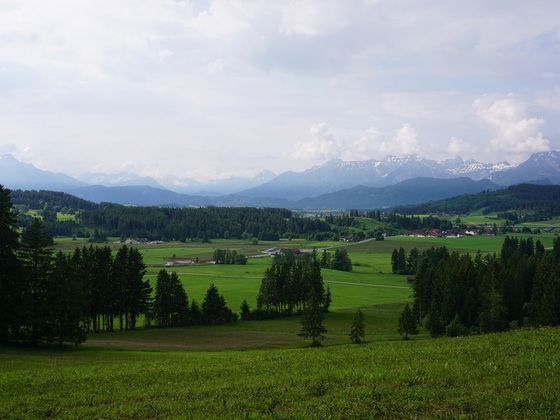 Logenplatz-Route - die Berge im Blick