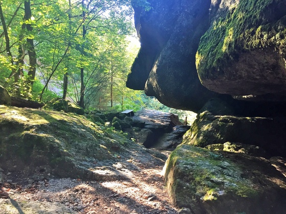 Stillensteinklamm - Stiller Stein