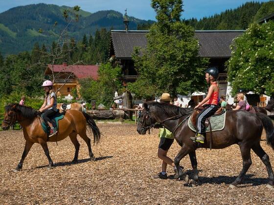 Reiten am Erlebnisbauernhof
