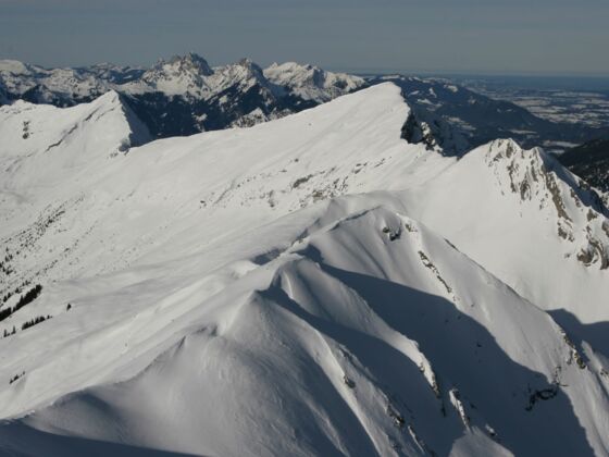 Großes Pfuitjöchl, Hochschrutte und Pitzenegg