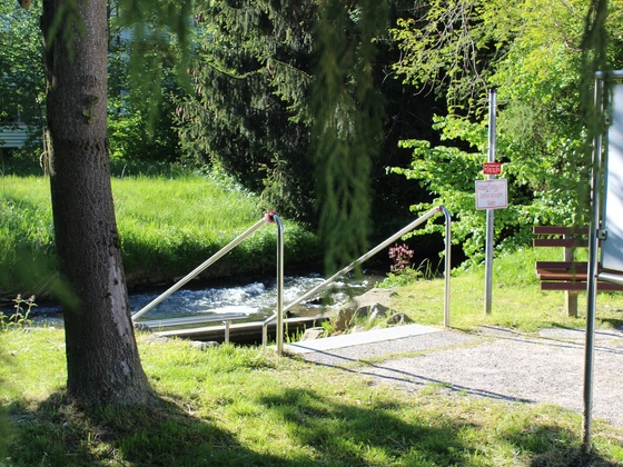 Wassertretstelle Erlöserkirche Bad Wörishofen