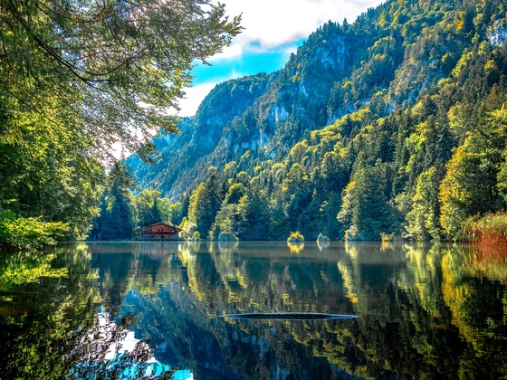 Berglsteiner-See Alpenidylle pur - in Tirol