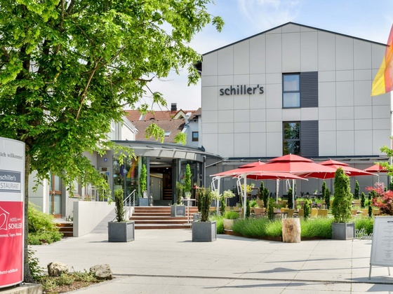 Eingang schiller´s Hotel & Restaurant