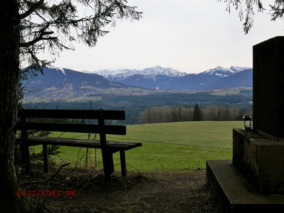 Aussicht am Sonnenbichel