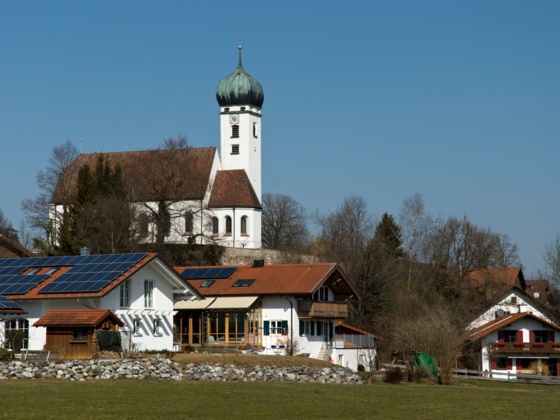 Böbing, der Ausgangspunkt der Tour