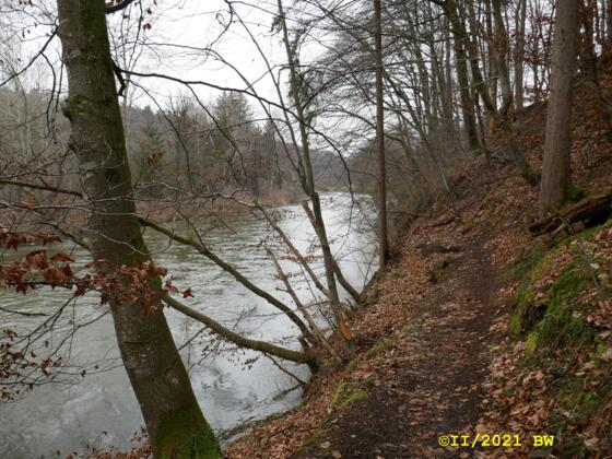 Amperschlucht bei Grafrath Südseite