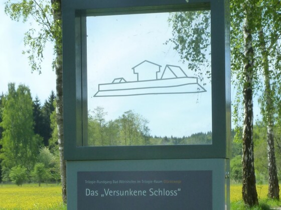 Schaupunkt Versunkenes Schloss