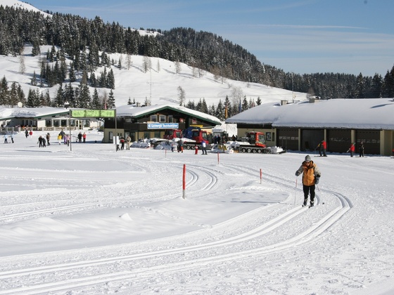 Loipen auf der Postalm