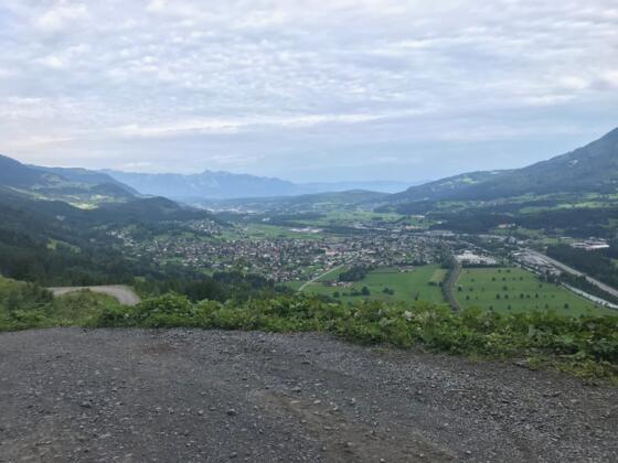 Blick nach Nenzing/Walgau