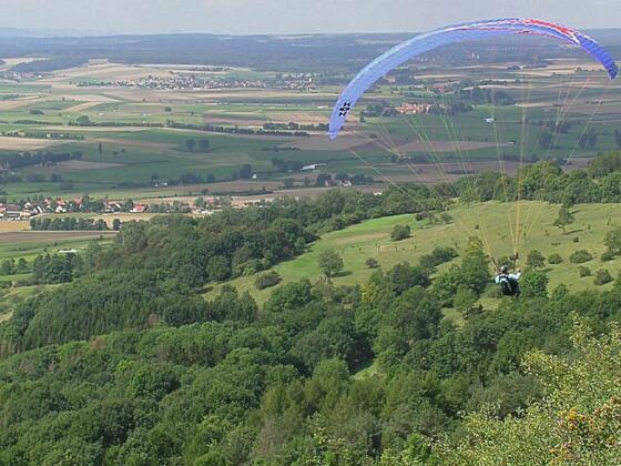 Aussicht vom Hesselberg