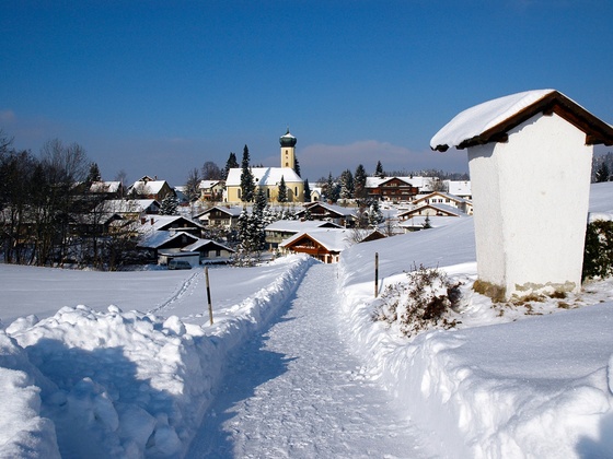 Winterwanderweg Oberreute