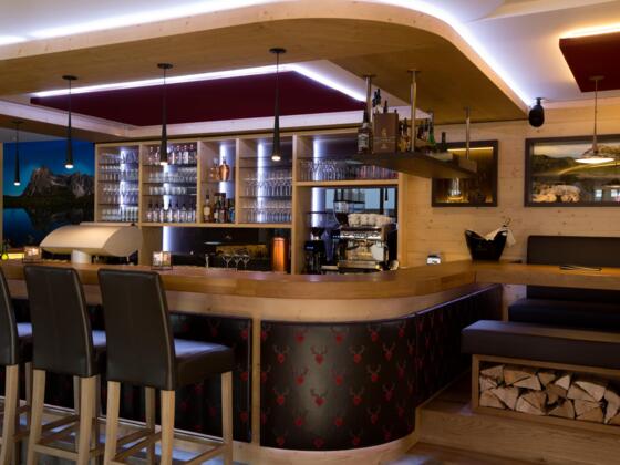 Eine gemütliche Bar