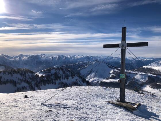 Gipfelkreuz Hoher Zinken