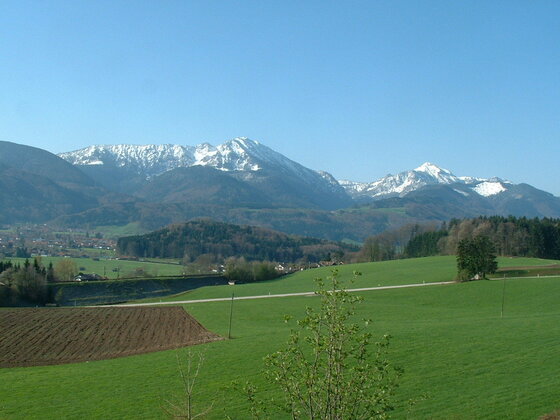 Die &quot;Zwillinge&quot; Hochfelln und Hochgern