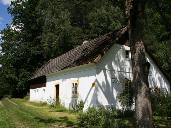 Wärterhäus am Wanderweg