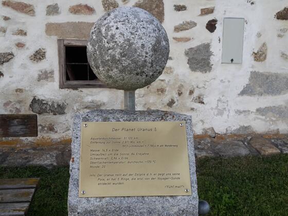 Planet Uranus bei St. Michael