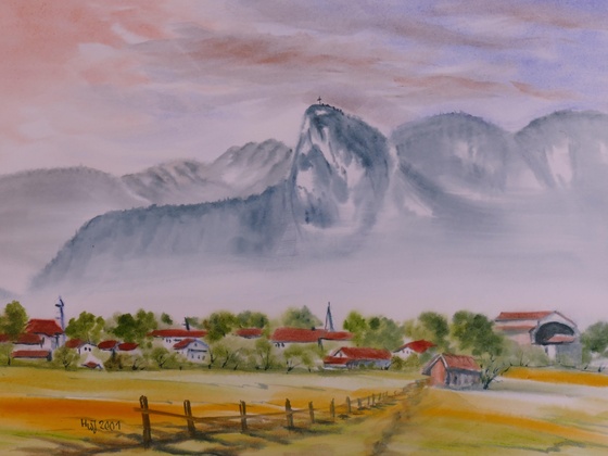 &quot;Unterm Kofel&quot; H.W. Jarosch, 2001