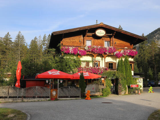 Der Gasthof Waldhäusl in Steinberg.