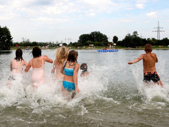 Badesee bei Zolling