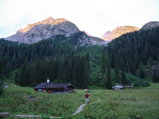 Wasseralm im letzten Licht