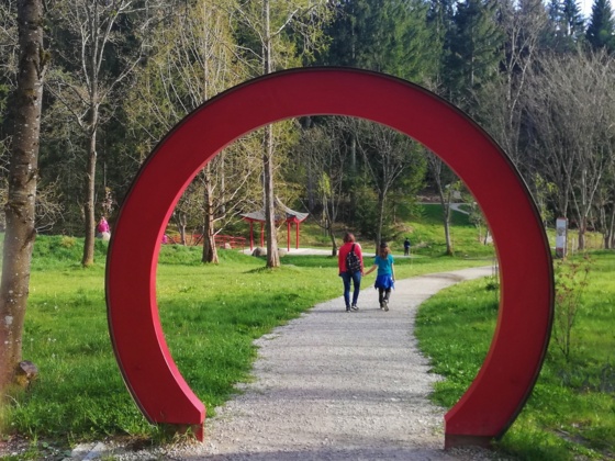 Asienbereich im Weltwald Martina Mayer