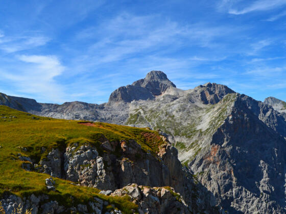 Blick vom Hirschwieskopf zum Hundstod