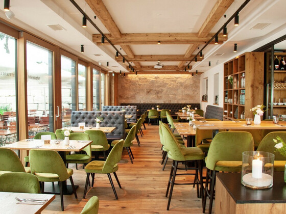 Gastraum im Gasthaus Spitzer in Osterwaal bei Au i. d. Hallertau