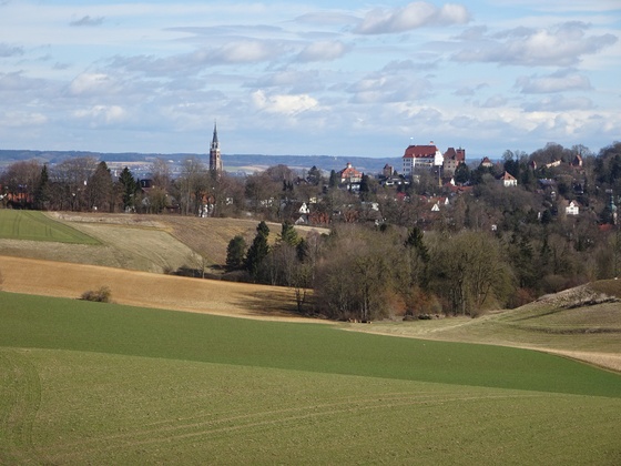 Landshut von Aign nach dem ersten Anstieg
