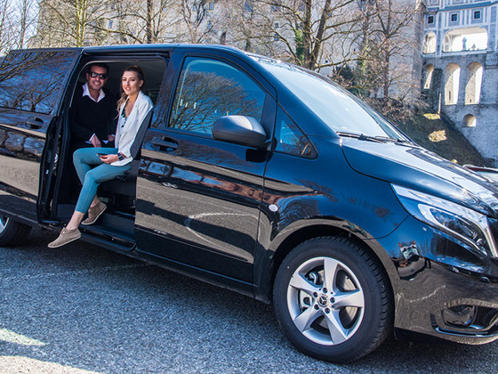 Private Touren mit Mercdes VAN für bis zu 7 Personen