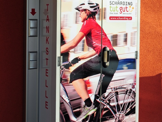 E-Bike Ladestelle Tourismusbüro Alte Innbrücke