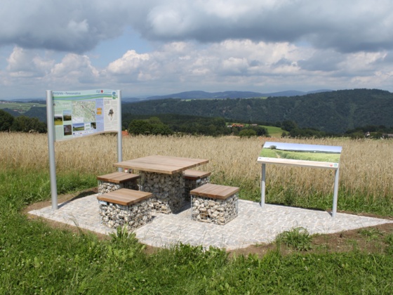 Panoramablick Esternberg