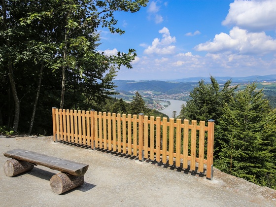 Panoramablick Kasten