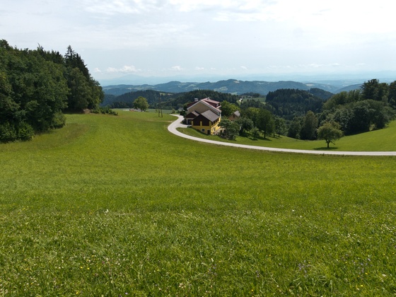 Donausteig-Gipfel Panoramablick Wetzelstein