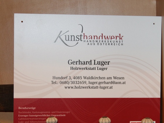 Kunsthandwerk-Holzwerkstatt